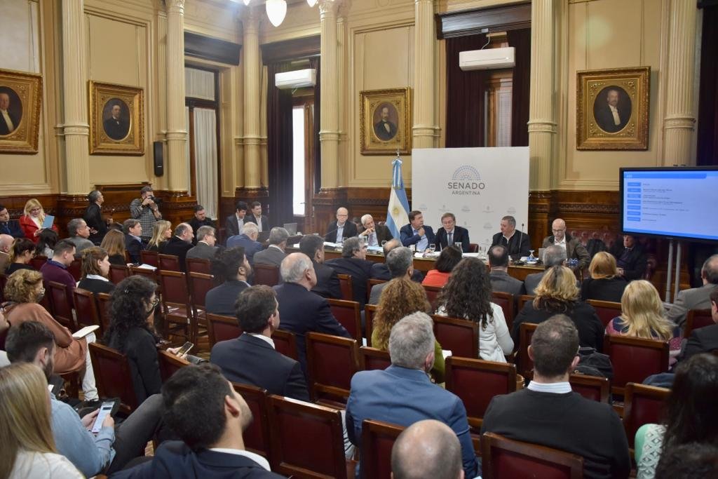 El Secretario de Agricultura expuso los lineamientos para promover la industrialización y la integración de las cadenas de valor en la Comisión de Agricultura, Ganadería y Pesca del Senado de la Nación.