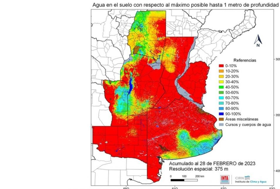 La histórica crisis climática que nos viene castigando durante las últimas tres campañas nos ha dejado sin las reservas que quedaban de la campaña 22-23. En la actual, la crisis continúa profundizándose y no sabemos cuándo terminará