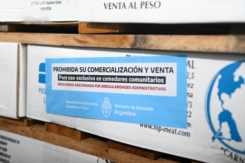 El valor del decomiso supera los dos millones de dólares y es el más grande realizado por la SAGyP en trabajo conjunto con Aduana. Con la medida se busca generar percepción de riesgo frente a la especulación financiera y las maniobras de deslealtad comercial.