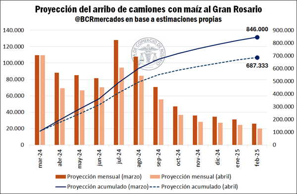 La reducción de la producción del cereal a causa de la chicharrita recorta las exportaciones, que marcarían un descenso interanual en dólares. La preocupación por los menores suministros comienza a plasmarse en el mercado a término local.