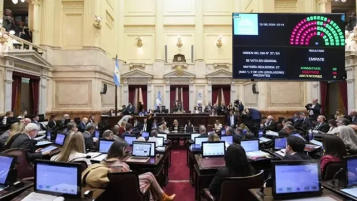 Los senadores aprobaron el RIGI, las facultades delegadas, el impuestos al tabaco y el paquete de privatizaciones.