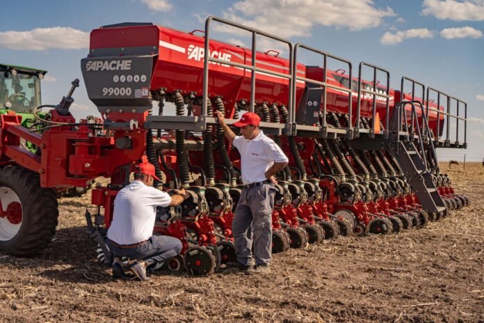Apache, la empresa de Carlos Castellani, participará una vez más de Expoagro.