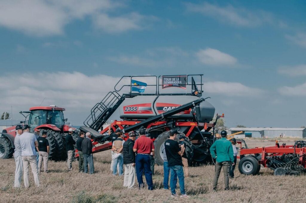 Más de 170 productores conocieron la tecnología de la sembradora Air Drill Precision Disk 550 de Case IH