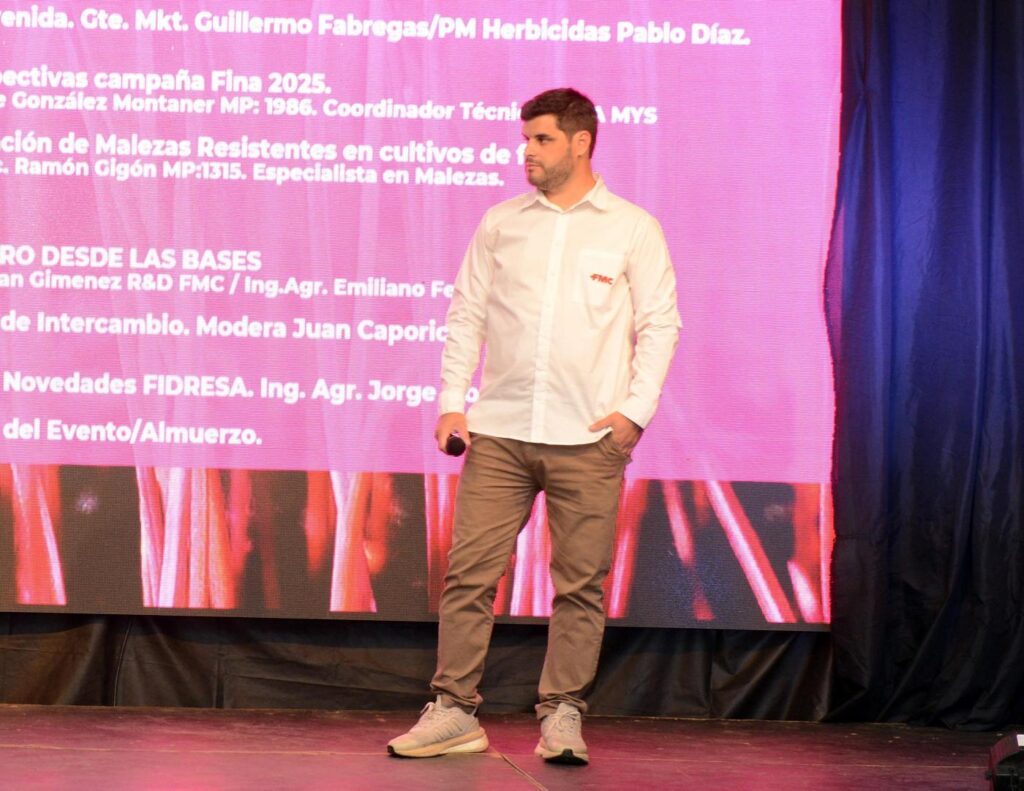Ing. Agr. Pablo Diaz - Con el foco en el control de malezas, FMC lanza su propuesta para el trigo 2025