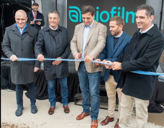 Jorge Echeverry en la inauguración de Biofilm en Lobos. “El campo va a volver a ser el motor para sacar a este país”