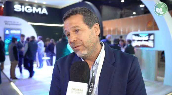 Jerónimo Araujo Müller, presidente de Sigma, durante una entrevista en el Congreso Aapresid 2025.