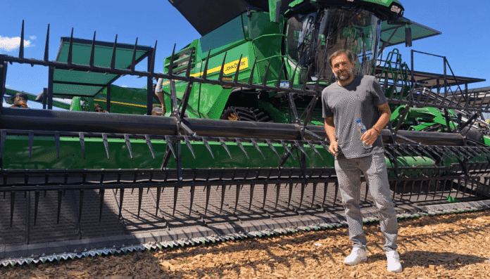 javier lux cosechadora