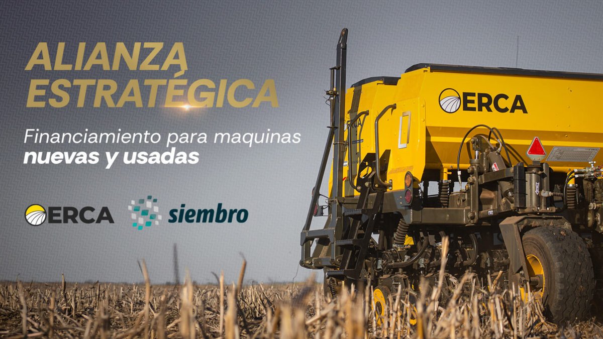 Tractor y sembradora: financiación para maquinaria agrícola usada