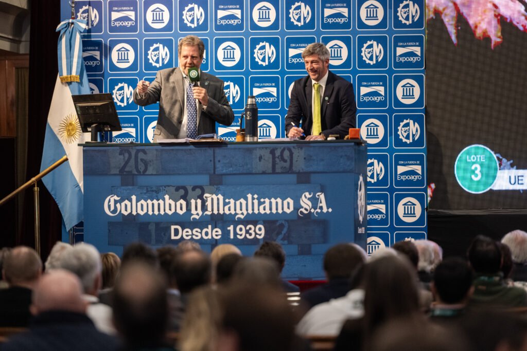 Por segundo año consecutivo, el Banco Nación será sede de un remate televisado de hacienda, bajo el martillo de Colombo y Magliano y con el impulso de Expoagro.