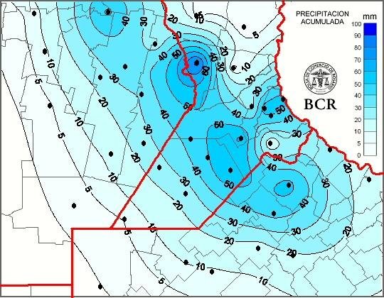 Entre tormentas, pronósticos de 7 días de alta inestabilidad y amenaza de fuertes acumulados, comenzó la cosecha de soja.