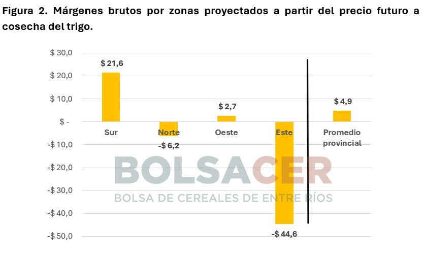 La disminución en los derechos de exportación del trigo anunciada el pasado 22 de mayo redujo la alícuota del 7,5% al 5,5%.