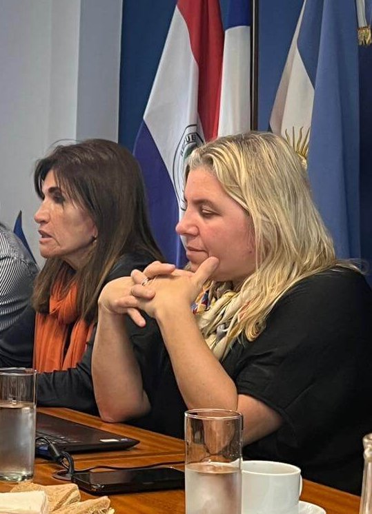 Jimena Sabor y Natalia Curcio en reunión de CABIO