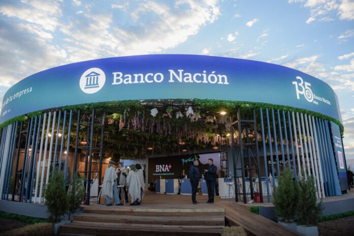 Banco Nación presentará en AgroActiva 2026 créditos para maquinaria desde el 12 %, financiamiento al 0 % y beneficios para productores.