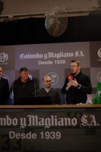 Presidente de Banco Provincia, Juan Cuattromo.