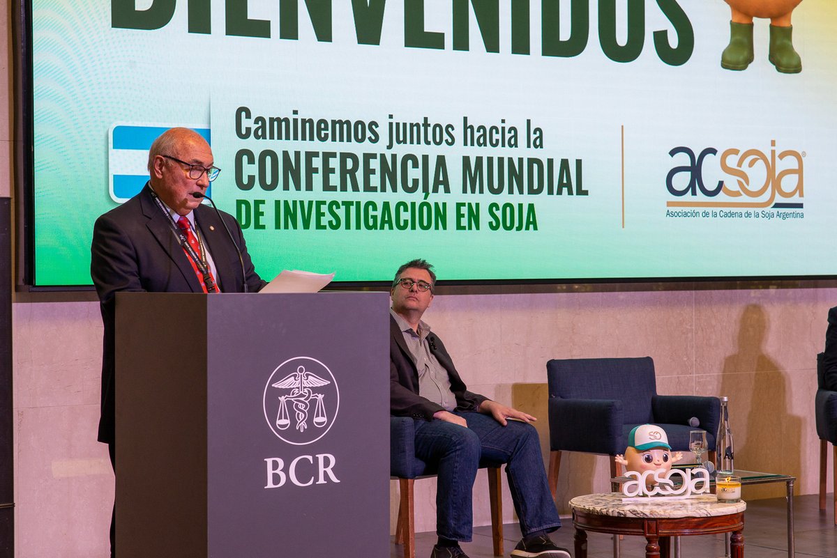 Rodolfo Rossi en la apertura del Seminario Acsoja en Rosario