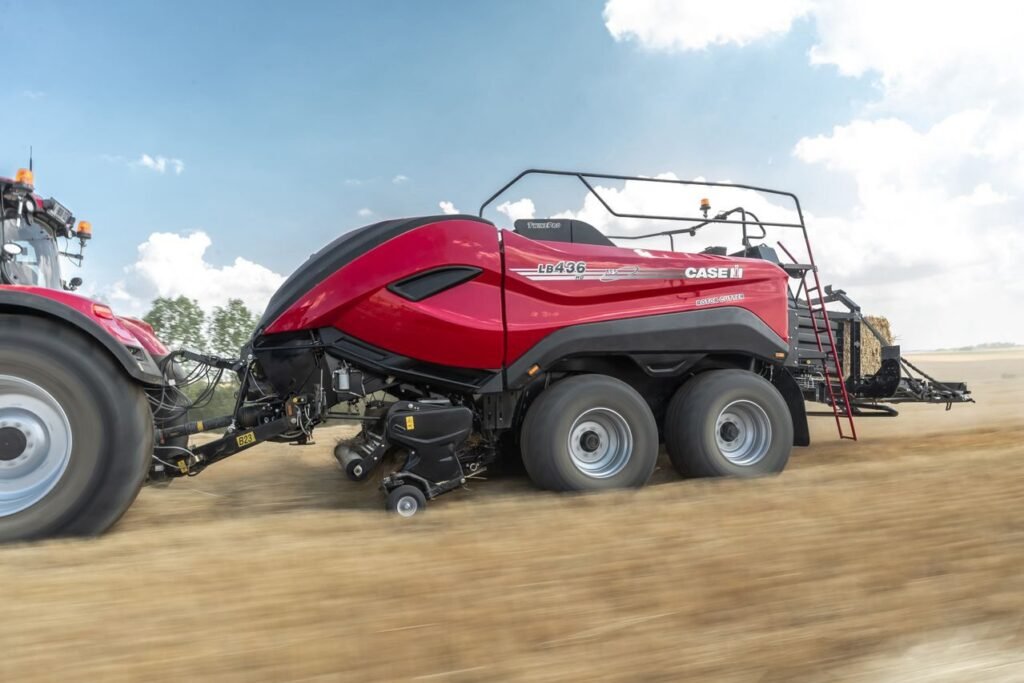 La nueva Case IH LB436 HD permite producir fardos de hasta 500 kg y superar las 40 toneladas por hora.