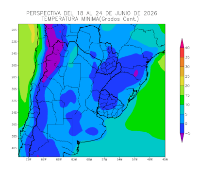 Pronóstico de heladas generalizadas: el invierno llega con vientos polares de “gran vigor” 3 mapa heladas